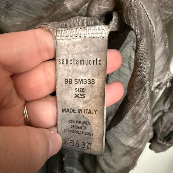 SANCTAMUERTE WOMEN SHIRT S25 S05 - Picture 5 of 12